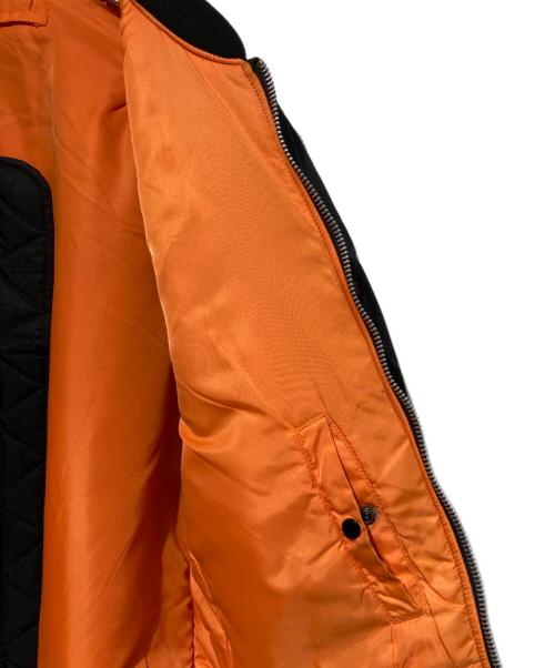 ALPHA（アルファ）ALPHA (アルファ) MA-1ジャケット ブラック サイズ:XLの古着・服飾アイテム