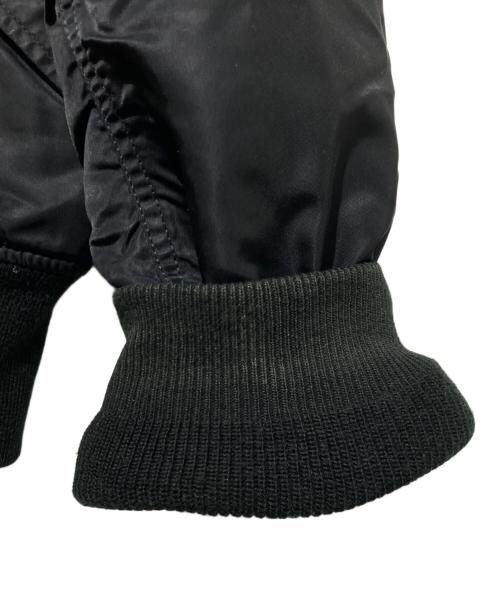 ALPHA（アルファ）ALPHA (アルファ) MA-1ジャケット ブラック サイズ:XLの古着・服飾アイテム