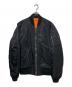 ALPHA（アルファ）の古着「MA-1ジャケット」｜ブラック