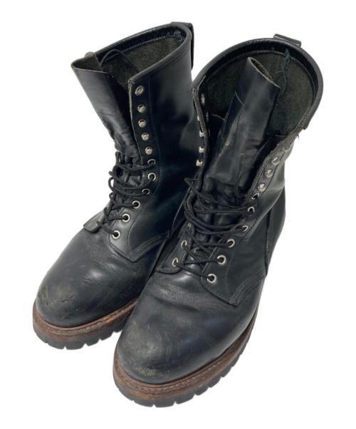 RED WING（レッドウィング）RED WING (レッドウィング) ロガーブーツ ブラック サイズ:US10の古着・服飾アイテム