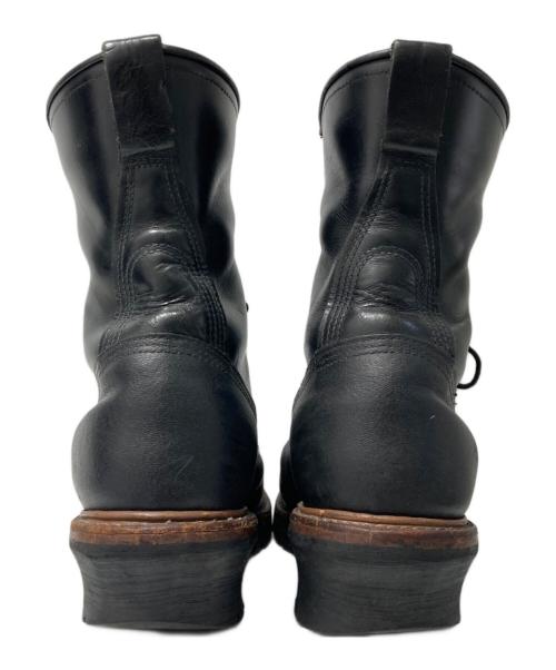 RED WING（レッドウィング）RED WING (レッドウィング) ロガーブーツ ブラック サイズ:US10の古着・服飾アイテム