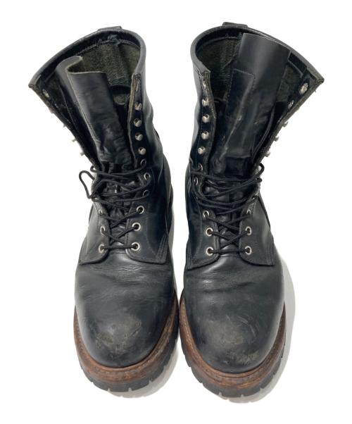 RED WING（レッドウィング）RED WING (レッドウィング) ロガーブーツ ブラック サイズ:US10の古着・服飾アイテム