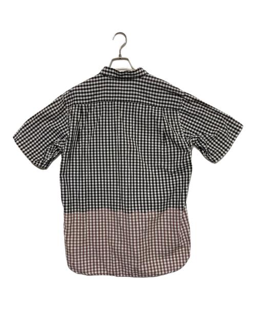 COMME des GARCONS HOMME PLUS（コムデギャルソンオムプリュス）COMME des GARCONS HOMME PLUS (コムデギャルソンオムプリュス) 半袖シャツ ブラック×ホワイト サイズ:Mの古着・服飾アイテム