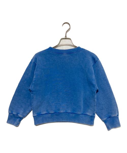 GUCCI（グッチ）GUCCI (グッチ) ロゴスウェット ブルー サイズ:6の古着・服飾アイテム