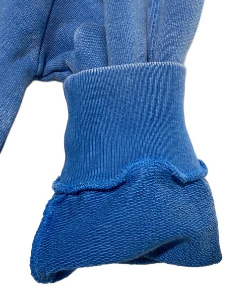 GUCCI（グッチ）GUCCI (グッチ) ロゴスウェット ブルー サイズ:6の古着・服飾アイテム