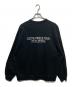 COOTIE PRODUCTIONS (クーティープロダクツ) Familia Crewneck Sweatshirt ブラック サイズ:M：6000円