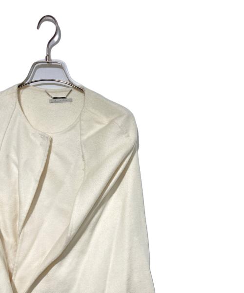 CELFORD（セルフォード）CELFORD (セルフォード) ファーポケットリバーケープジャケット ホワイト サイズ:FREEの古着・服飾アイテム