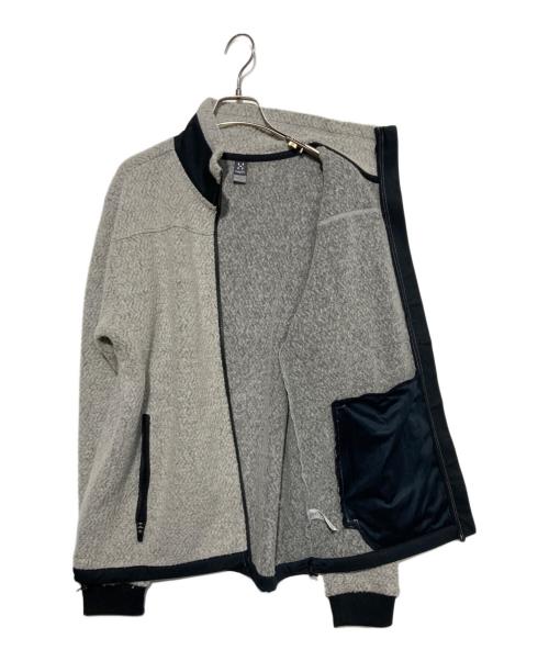 HAGLOFS（ホグロフス）HAGLOFS (ホグロフス) Recycle Wool Jacket ホワイト×ブラック サイズ:Mの古着・服飾アイテム