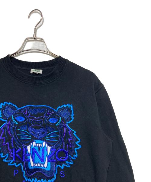 KENZO（ケンゾー）KENZO (ケンゾー) タイガー刺繍スウェット ブラック サイズ:Mの古着・服飾アイテム