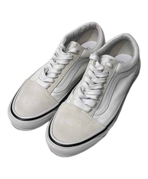VANS（ヴァンズ）VANS (バンズ) CDG (シーディージー) コラボオールドスクール ホワイト サイズ:25の古着・服飾アイテム