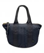 PORTER GIRLポーターガール）の古着「バルブ ハンドバッグ」｜ネイビー