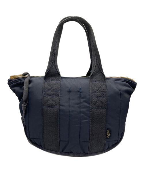 PORTER GIRL（ポーターガール）PORTER GIRL (ポーターガール) バルブ ハンドバッグ ネイビーの古着・服飾アイテム