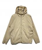 GOLDWINゴールドウイン）の古着「Woven Utility Hoodie」｜ベージュ