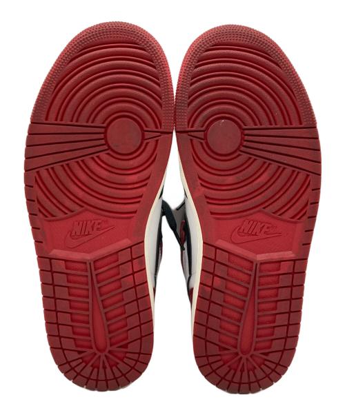 NIKE（ナイキ）NIKE (ナイキ) AIR JORDAN 1 RETRO HIGH OG ブラック×ホワイト サイズ:27の古着・服飾アイテム