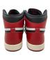 NIKE (ナイキ) AIR JORDAN 1 RETRO HIGH OG ブラック×ホワイト サイズ:27：15000円