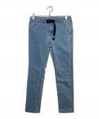 THE NORTHFACE PURPLELABELザ・ノースフェイス パープルレーベル）の古着「Webbing Belt Denim Pants」｜インディゴ