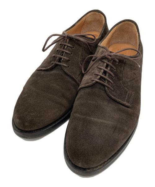 YANKO（ヤンコ）YANKO (ヤンコ) スウェード ドレスシューズ ブラウン サイズ:6の古着・服飾アイテム