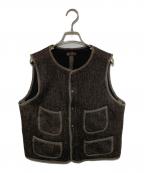 BROWN'S BEACH JACKETブラウンズビーチジャケット）の古着「EARLY VEST」｜ブラック
