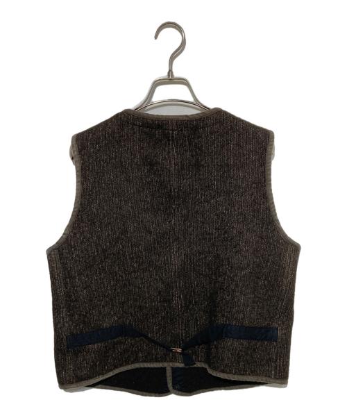 BROWN'S BEACH JACKET（ブラウンズビーチジャケット）BROWN'S BEACH JACKET (ブラウンズビーチジャケット) EARLY VEST ブラック サイズ:38の古着・服飾アイテム