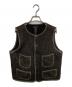 BROWN'S BEACH JACKET（ブラウンズビーチジャケット）の古着「EARLY VEST」｜ブラック