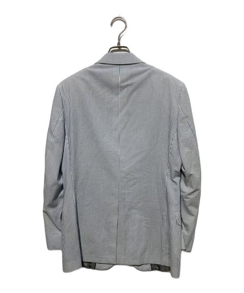 BROOKS BROTHERS（ブルックスブラザーズ）BROOKS BROTHERS (ブルックスブラザーズ) シアサッカーセットアップスーツ ブルー×ホワイト サイズ:36の古着・服飾アイテム