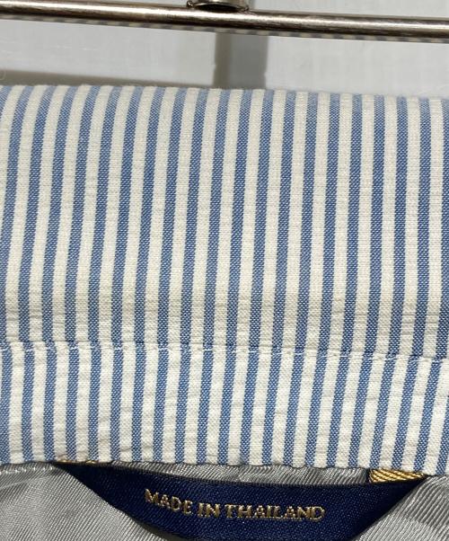 BROOKS BROTHERS（ブルックスブラザーズ）BROOKS BROTHERS (ブルックスブラザーズ) シアサッカーセットアップスーツ ブルー×ホワイト サイズ:36の古着・服飾アイテム