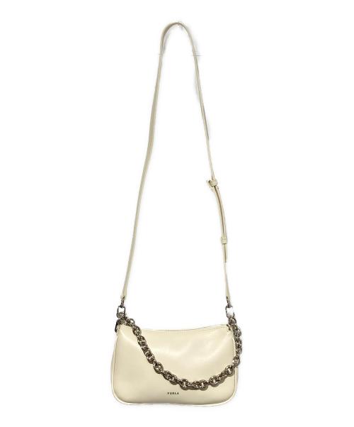 FURLA（フルラ）FURLA (フルラ) Moon S SHOULDER BAG ホワイトの古着・服飾アイテム