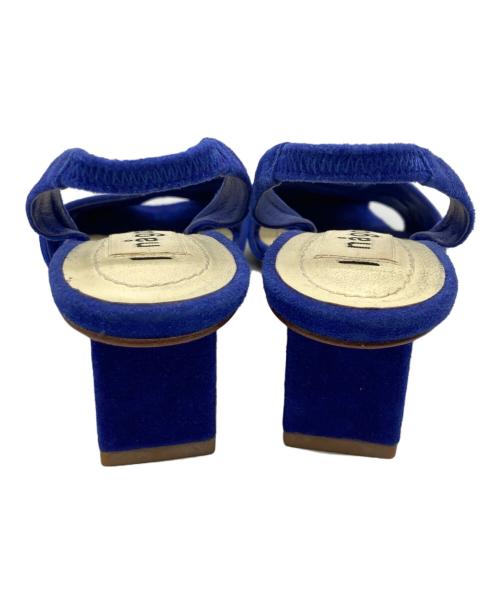 nagonstans（ナゴンスタンス）nagonstans (ナゴンスタンス) サンダル ブルー サイズ:37の古着・服飾アイテム