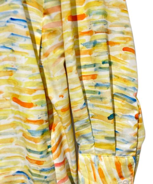 HERALBONY（ヘラルボニー）HERALBONY (ヘラルボニー) シャツワンピース イエロー サイズ:Fの古着・服飾アイテム