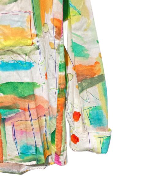 HERALBONY（ヘラルボニー）HERALBONY (ヘラルボニー) バンドカラーシャツ マルチカラー サイズ:MLの古着・服飾アイテム