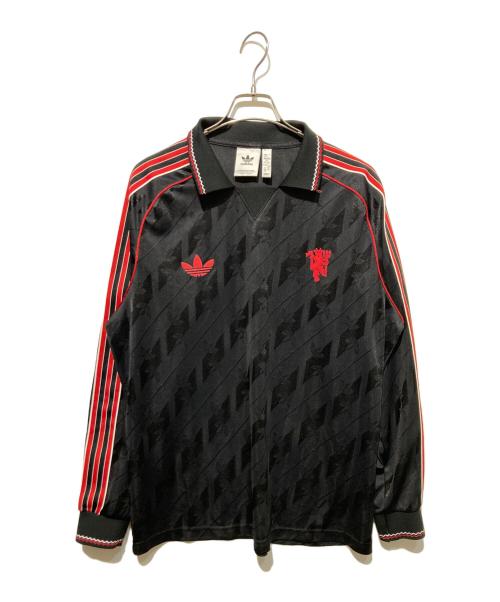 adidas（アディダス）adidas (アディダス) LIFESTYLE L/Sジャージー ブラック サイズ:３ＸＬの古着・服飾アイテム