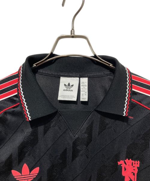 adidas（アディダス）adidas (アディダス) LIFESTYLE L/Sジャージー ブラック サイズ:３ＸＬの古着・服飾アイテム