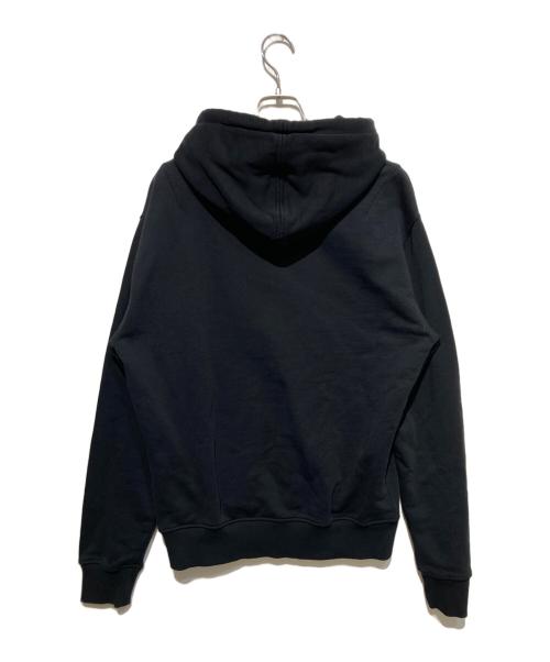 AMI Alexandre Mattiussi（アミアレクサンドルマテュッシ）AMI Alexandre Mattiussi (アミアレクサンドルマテュッシ) ワンポイントロゴパーカー ブラック サイズ:Mの古着・服飾アイテム