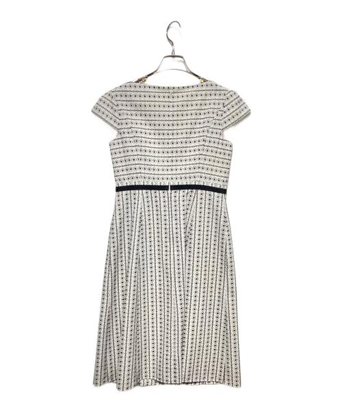 TOCCA（トッカ）TOCCA (トッカ) ICON BORDER ドレス ホワイト×ブラック 未使用品の古着・服飾アイテム