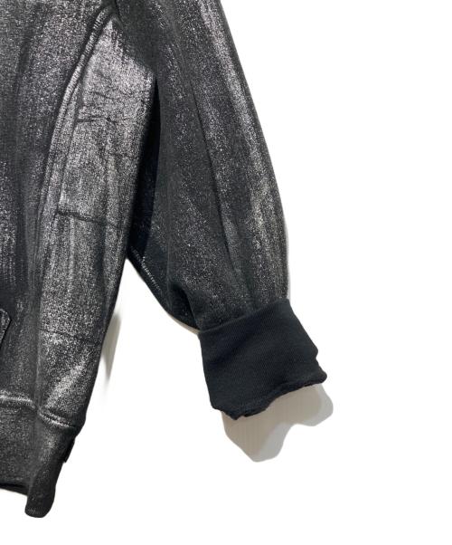 SUPREME（シュプリーム）SUPREME (シュプリーム) MM6 Maison Margiela (エムエムシックスメゾンマルジェラ) Foil Box Logo Hooded Sweatshirt ブラック サイズ:Mの古着・服飾アイテム