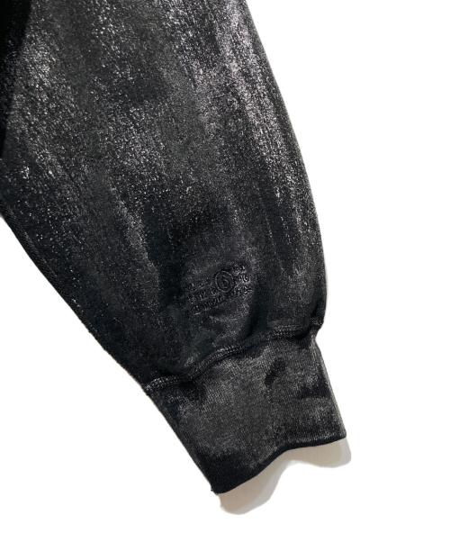 SUPREME（シュプリーム）SUPREME (シュプリーム) MM6 Maison Margiela (エムエムシックスメゾンマルジェラ) Foil Box Logo Hooded Sweatshirt ブラック サイズ:Mの古着・服飾アイテム