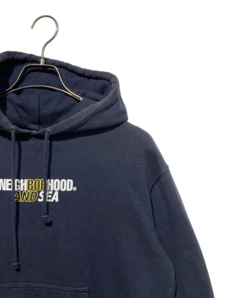 WIND AND SEA（ウィンダンシー）WIND AND SEA (ウィンダンシー) NEIGHBORHOOD (ネイバーフッド) プリントパーカー ネイビー サイズ:Sの古着・服飾アイテム