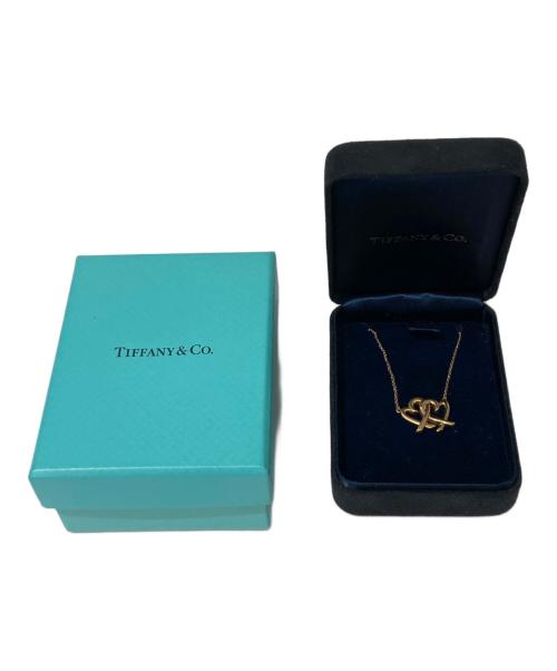 TIFFANY & Co.（ティファニー）TIFFANY & Co. (ティファニー) K18ラビングダブルハートネックレスの古着・服飾アイテム