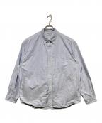 CAHLUMNカウラム）の古着「Magazine Pocket Oxford B.D Shirt」｜ブルー