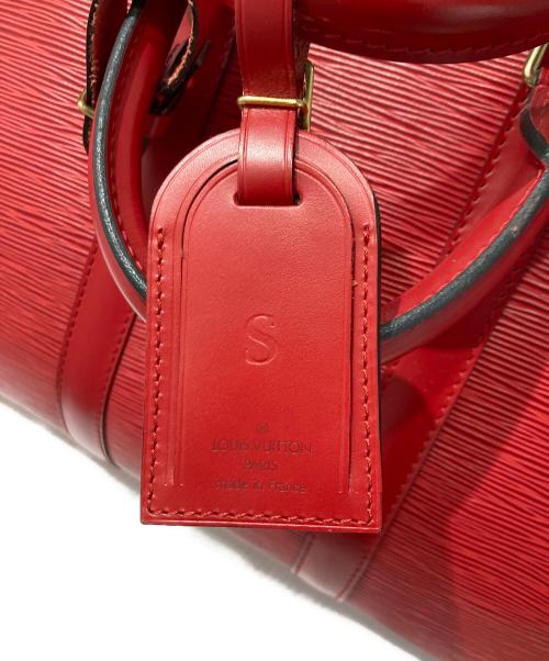 LOUIS VUITTON（ルイ ヴィトン）LOUIS VUITTON (ルイ ヴィトン) キーポル45トラベルバッグ レッドの古着・服飾アイテム