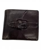 MIHARA YASUHIROミハラヤスヒロ）の古着「Invisible 2 wallet/インビジブル2ウォレット」｜ブラック