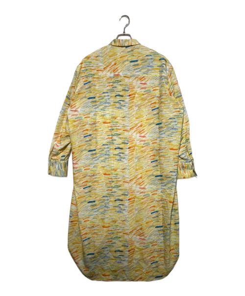 HERALBONY（ヘラルボニー）HERALBONY (ヘラルボニー) シャツワンピース「川面の朝」 イエロー サイズ:Fの古着・服飾アイテム