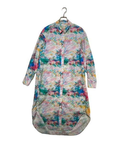 HERALBONY（ヘラルボニー）HERALBONY (ヘラルボニー) シャツワンピース「無題（春）」 マルチカラー サイズ:FREEの古着・服飾アイテム