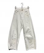 Q.anosキュアノス）の古着「ブルージュデニム」｜ホワイト