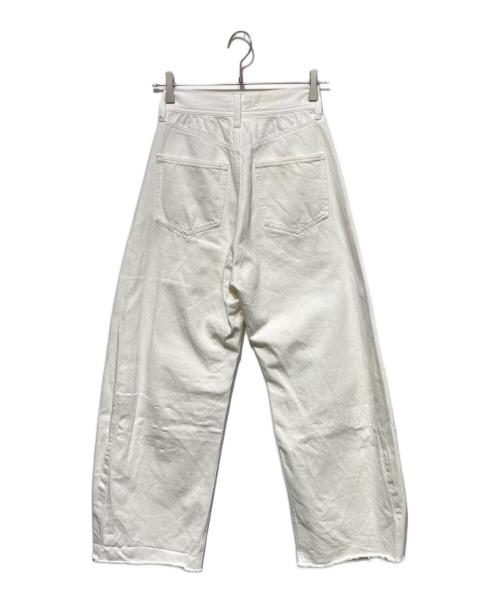 Q.anos（キュアノス）Q.anos (キュアノス) ブルージュデニム ホワイトの古着・服飾アイテム