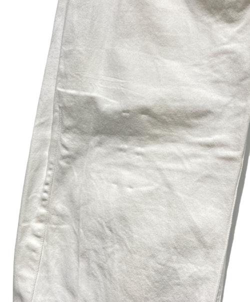 Q.anos（キュアノス）Q.anos (キュアノス) ブルージュデニム ホワイトの古着・服飾アイテム