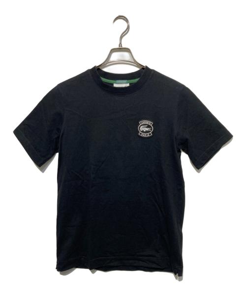 LACOSTE（ラコステ）LACOSTE (ラコステ) BEAMS (ビームス) 別注ワッペンTシャツ ブラック サイズ:FR1の古着・服飾アイテム