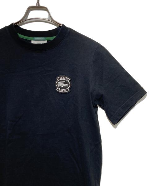 LACOSTE（ラコステ）LACOSTE (ラコステ) BEAMS (ビームス) 別注ワッペンTシャツ ブラック サイズ:FR1の古着・服飾アイテム