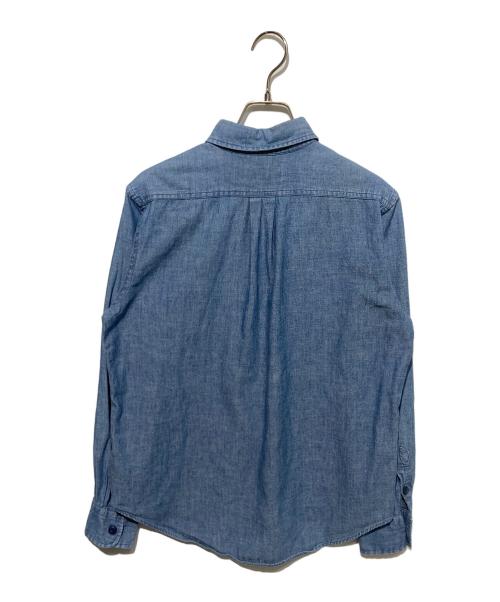 POLO RALPH LAUREN（ポロ・ラルフローレン）POLO RALPH LAUREN (ポロ・ラルフローレン) シャンブレーシャツ インディゴ サイズ:Mの古着・服飾アイテム