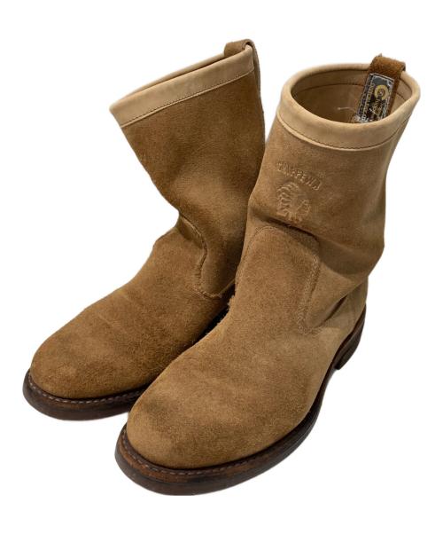 CHIPPEWA（チペワ）CHIPPEWA (チペワ) スウェードペコスブーツ ブラウン サイズ:7 1/2の古着・服飾アイテム
